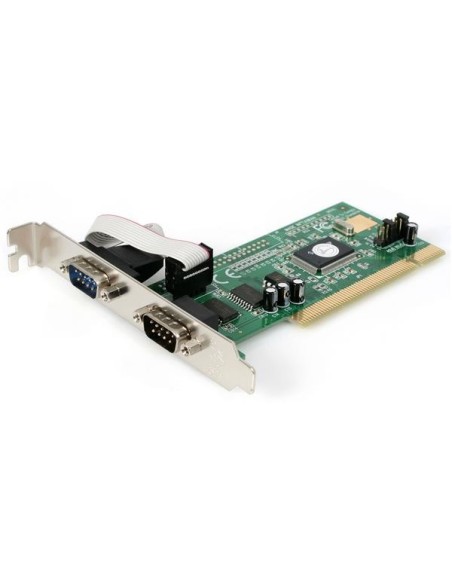 StarTech.com Scheda seriale PCI a 2 porte RS-232 con 16550 UART