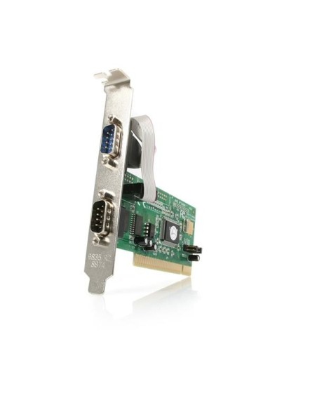 StarTech.com Scheda seriale PCI a 2 porte RS-232 con 16550 UART
