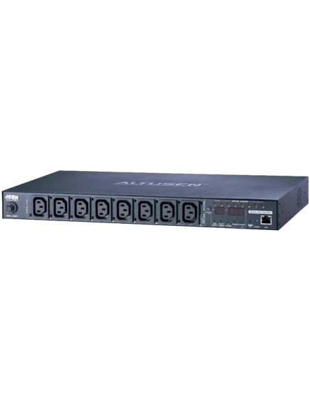 ATEN PE6108G unità di distribuzione dell'energia (PDU) 8 presa(e) AC 1U Nero