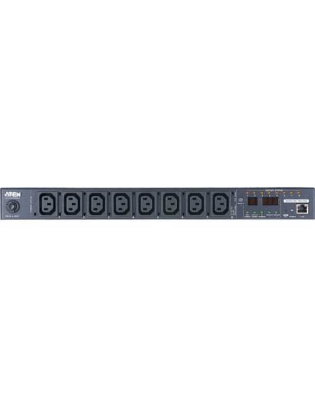ATEN PE6108G unità di distribuzione dell'energia (PDU) 8 presa(e) AC 1U Nero