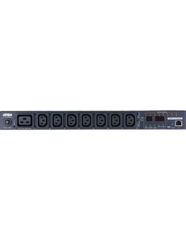 ATEN PE6208G unità di distribuzione dell'energia (PDU) 8 presa(e) AC 1U Nero