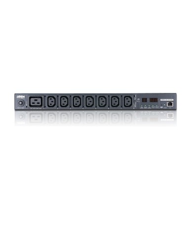 ATEN PE7208G unità di distribuzione dell'energia (PDU) 8 presa(e) AC 1U Nero