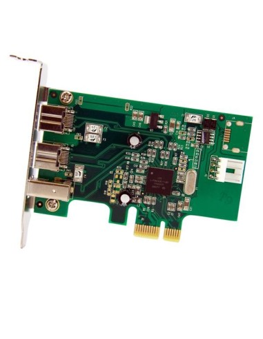 StarTech.com Scheda adattatore PCI Express FireWire 2b 1a 1394 a basso profilo - 3 porte