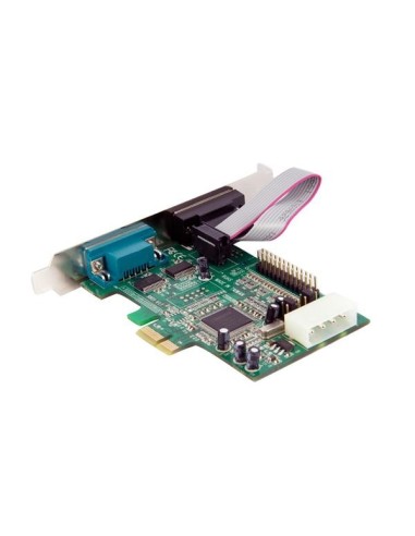 StarTech.com Scheda combo seriale parallela PCI Express nativa 2S1P con 16550 UART