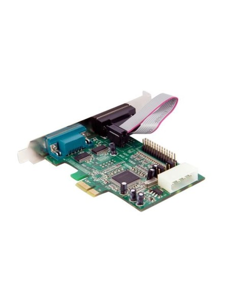 StarTech.com Scheda combo seriale parallela PCI Express nativa 2S1P con 16550 UART