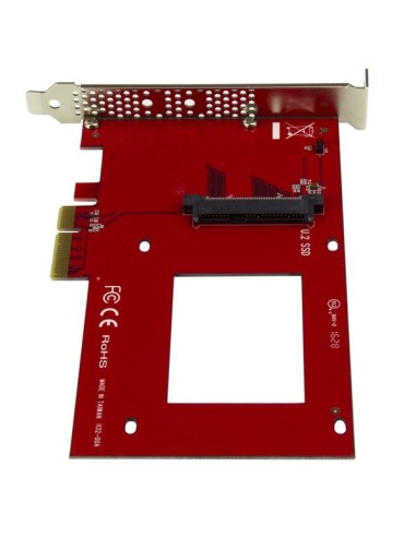 StarTech.com Scheda Adattatore PCI Express ad U.2 NVMe SSD - SFF-8639 da 2,5" PCIe 3.0 x4