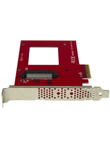 StarTech.com Scheda Adattatore PCI Express ad U.2 NVMe SSD - SFF-8639 da 2,5" PCIe 3.0 x4