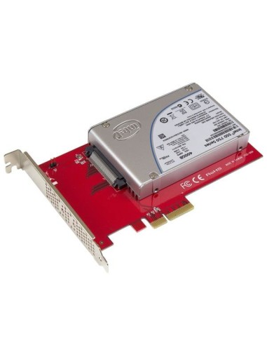 StarTech.com Scheda Adattatore PCI Express ad U.2 NVMe SSD - SFF-8639 da 2,5" PCIe 3.0 x4