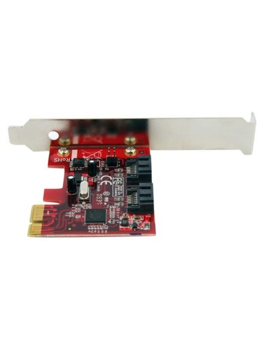 StarTech.com Scheda controller PCI Express SATA con 2 porte SATA 6 Gbps