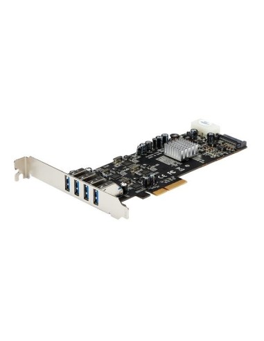 StarTech.com Adattatore scheda SuperSpeed USB 3.0 con 4 porte PCI Express (PCIe) con 4 canali da 5 Gbps dedicati - UASP -