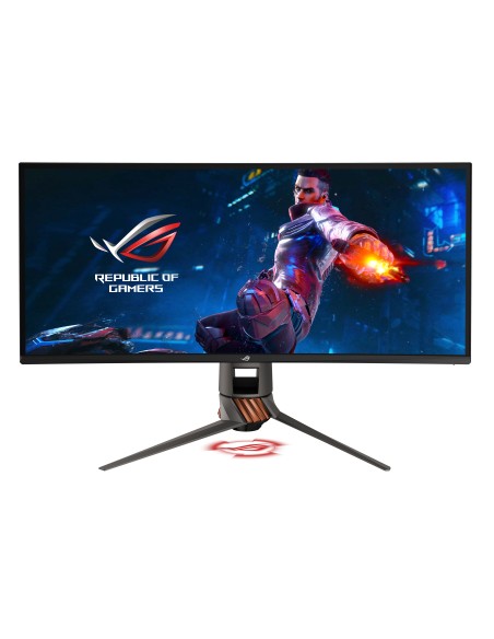 ASUS ROG Swift PG349Q 86,7 cm (34.1") 3440 x 1440 Pixel UltraWide Quad HD LED Rame, Titanio