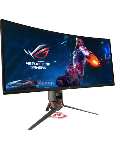 ASUS ROG Swift PG349Q 86,7 cm (34.1") 3440 x 1440 Pixel UltraWide Quad HD LED Rame, Titanio