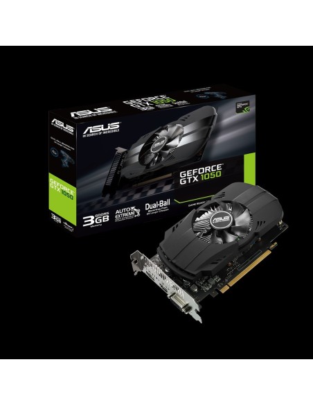 ASUS PH-GTX1050-3G NVIDIA GeForce GTX 1050 3 GB GDDR5