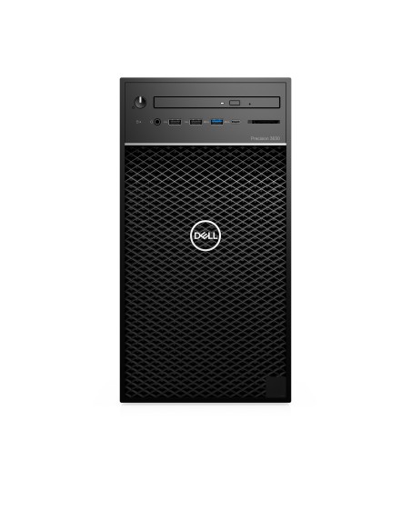 DELL Precision T3630 DDR4-SDRAM E-2174G Tower Intel® Xeon® 8 GB 256 GB SSD Windows 10 Pro Stazione di lavoro Nero