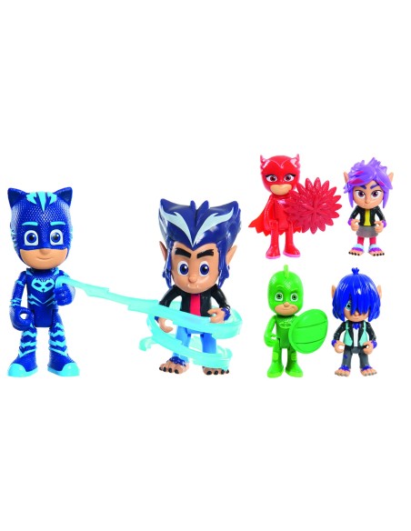 PJ Masks Coppia Personaggi Wave 3 Assortito
