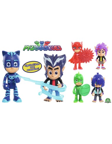 PJ Masks Coppia Personaggi Wave 3 Assortito
