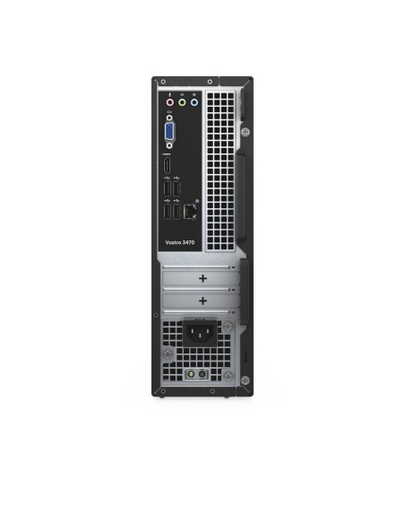 DELL Vostro 3470 DDR4-SDRAM i3-9100 SFF Intel® Core™ i3 8 GB 256 GB SSD Windows 10 Pro PC Nero, Grigio, Rosso