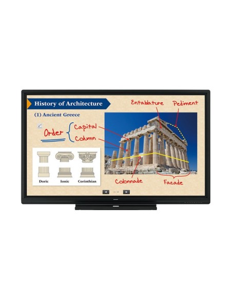 Sharp PN-80SC5 Interactive Display 2,03 m (80") 1920 x 1080 Pixel Multi-touch Nero
