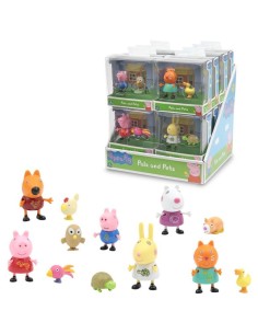 Peppa Pig Personaggio con Cucciolo CDU 16 Assortito
