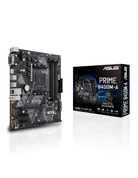 ASUS PRIME B450M-A AMD B450 Presa AM4 micro ATX