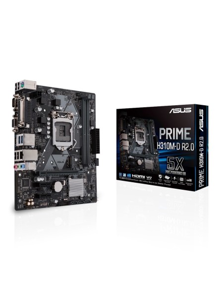 ASUS PRIME H310M-D R2.0 Intel® H310 LGA 1151 (Presa H4) micro ATX