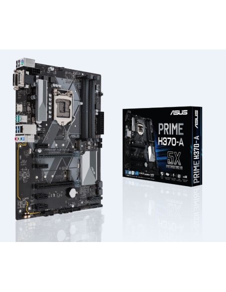 ASUS PRIME H370-A Intel® H370 LGA 1151 (Presa H4) ATX