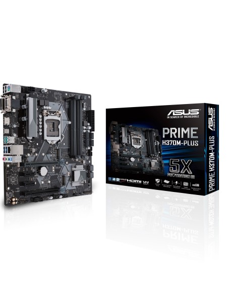 ASUS PRIME H370M-PLUS Intel® H370 LGA 1151 (Presa H4) micro ATX
