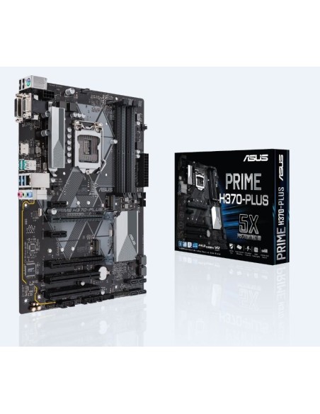 ASUS PRIME H370-PLUS Intel® H370 LGA 1151 (Presa H4) ATX