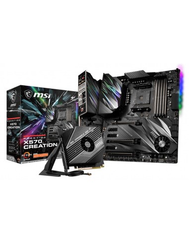 MSI Prestige X570 Creation AMD X570 Presa AM4 ATX esteso