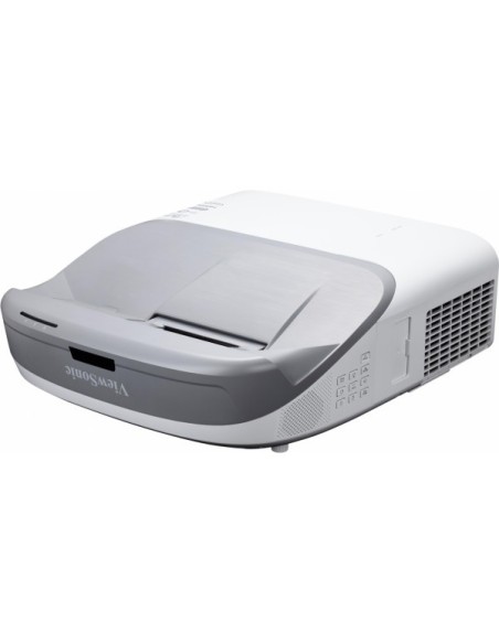 Viewsonic PS700W videoproiettore Proiettore a raggio ultra corto 3300 ANSI lumen DLP WXGA (1280x800) Compatibilità 3D Grigio,