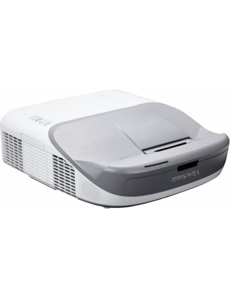 Viewsonic PS700W videoproiettore Proiettore a raggio ultra corto 3300 ANSI lumen DLP WXGA (1280x800) Compatibilità 3D Grigio,