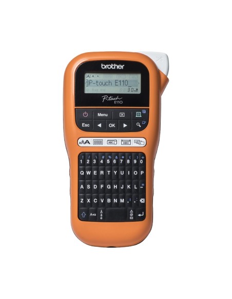 Brother PT-E110VP stampante per etichette (CD) Termica diretta A colori 180 x 180 DPI TZe QWERTY