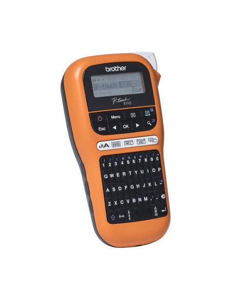 Brother PT-E110VP stampante per etichette (CD) Termica diretta A colori 180 x 180 DPI TZe QWERTY