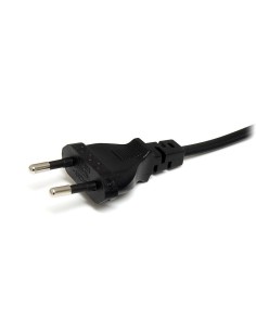 StarTech.com Cavo di Alimentazione per Notebook da 2m, Cavo Elettrico AC di Ricambio per Alimentatori Laptop da Spina UE a C7 2