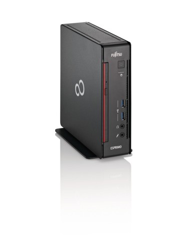 Fujitsu ESPRIMO Q558 DDR4-SDRAM i3-9100 mini PC Intel® Core™ i3 8 GB 256 GB SSD Windows 10 Pro Nero