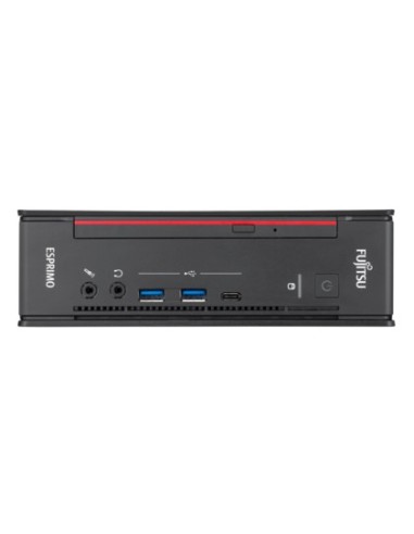 Fujitsu ESPRIMO Q958 DDR4-SDRAM i5-9500T mini PC Intel® Core™ i5 8 GB 256 GB SSD Windows 10 Pro Nero, Rosso