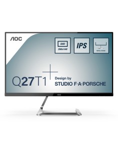 AOC Q27T1 Monitor PC 68,6 cm (27") 2560 x 1440 Pixel Quad HD LED Argento