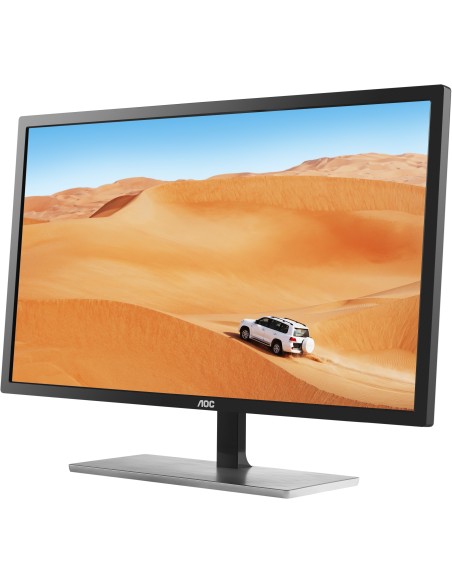 AOC 79 Series Q3279VWFD8 Monitor PC 80 cm (31.5") 2560 x 1440 Pixel Quad HD LED Nero, Argento