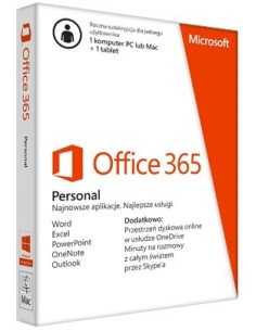 Microsoft 365 Personal 1 licenza e 1 anno i ITA