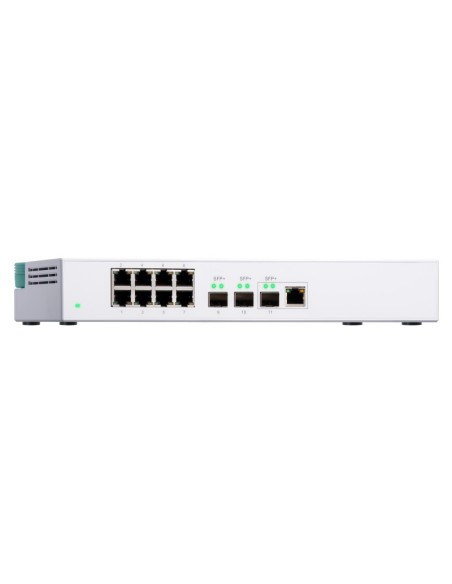 QNAP QSW-308-1C switch di rete Non gestito Gigabit Ethernet (10 100 1000) Bianco