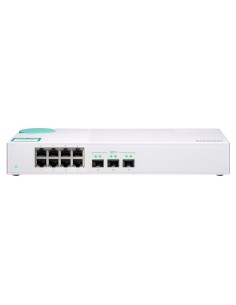 QNAP QSW-308S switch di rete Non gestito Gigabit Ethernet (10 100 1000) Bianco