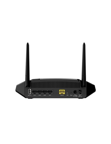 NETGEAR R6260 router wireless Gigabit Ethernet Dual-band (2.4 GHz 5 GHz) 4G Nero