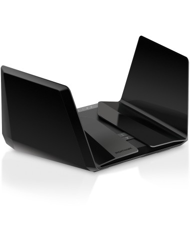 NETGEAR RAX200 router wireless Gigabit Ethernet Banda tripla (2.4 GHz 5 GHz 5 GHz) Nero