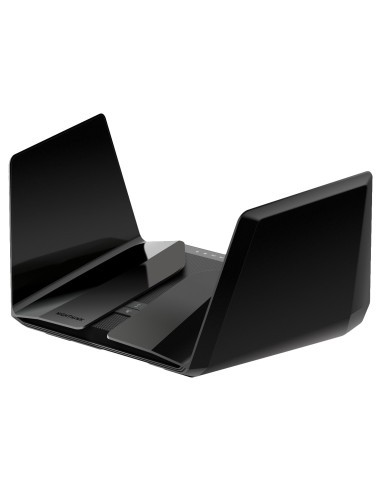 NETGEAR RAX200 router wireless Gigabit Ethernet Banda tripla (2.4 GHz 5 GHz 5 GHz) Nero