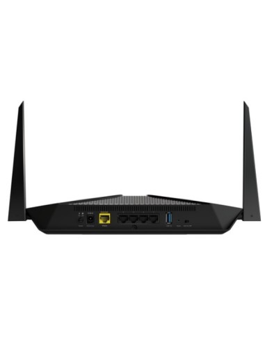 NETGEAR Nighthawk AX4 4-Stream AX3000 router wireless Gigabit Ethernet Dual-band (2.4 GHz 5 GHz) 4G Nero
