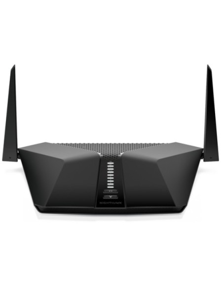 NETGEAR Nighthawk AX4 4-Stream AX3000 router wireless Gigabit Ethernet Dual-band (2.4 GHz 5 GHz) 4G Nero