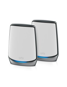 NETGEAR Orbi RBK852 AX6000 WiFi 6 Mesh System Banda tripla (2.4 GHz 5 GHz 5 GHz) Wi-Fi 6 (802.11ax) Grigio, Bianco 8 Interno