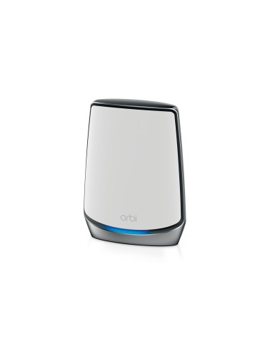 NETGEAR Orbi RBS850 AX6000 WiFi 6 Mesh Sattelite Banda tripla (2.4 GHz 5 GHz 5 GHz) Wi-Fi 6 (802.11ax) Grigio, Bianco 4 Interno