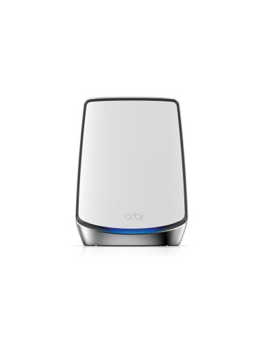 NETGEAR Orbi RBS850 AX6000 WiFi 6 Mesh Sattelite Banda tripla (2.4 GHz 5 GHz 5 GHz) Wi-Fi 6 (802.11ax) Grigio, Bianco 4 Interno