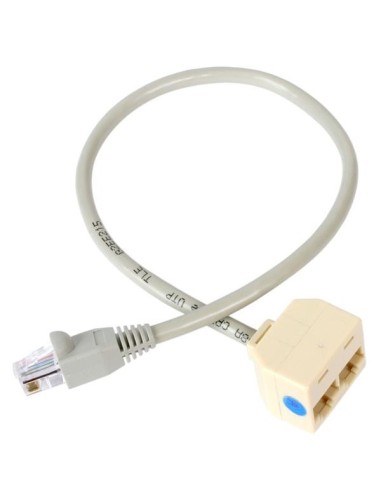 StarTech.com Cavo Adattatore sdoppiatore RJ45 2 a 1 - F M
